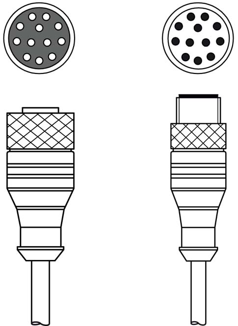Leuze 50130286 Connecting Lead Or Wire