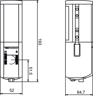 Detalles, vea hoja técnica
