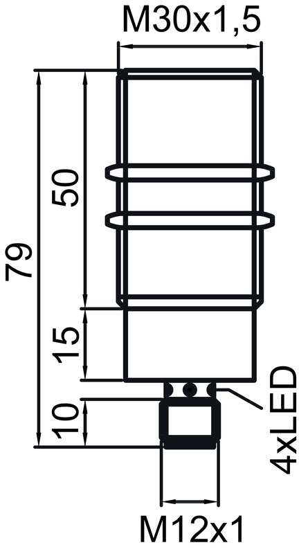 IS 130 MM/4NO-10E-M12 | 50129998