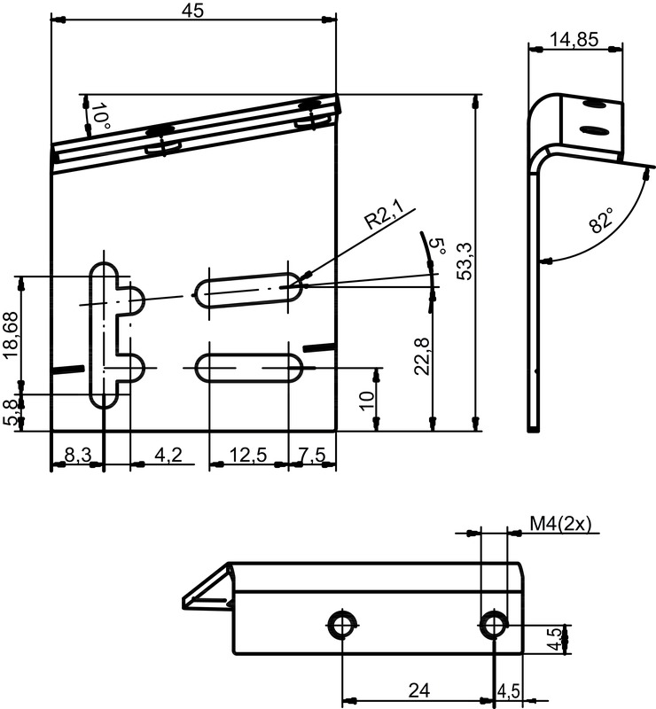 Detalles, vea hoja técnica