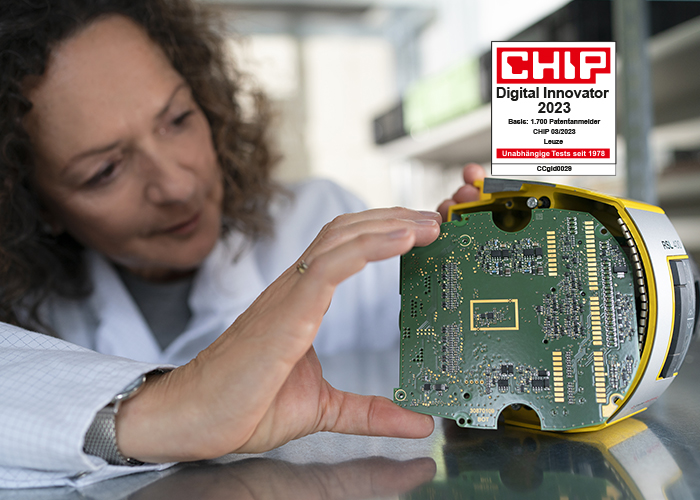 CHIP-Auszeichnung für Leuze