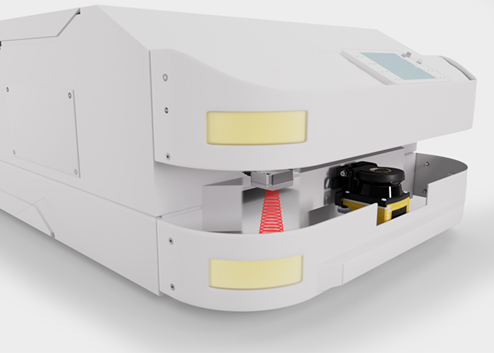 RFID-Lesegeraet RDH fuer Rasternavigation von AGV