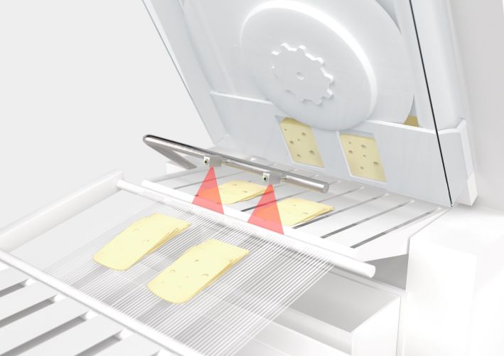 Sensorlösungen für die Lebensmittelverarbeitung im Weißbereich