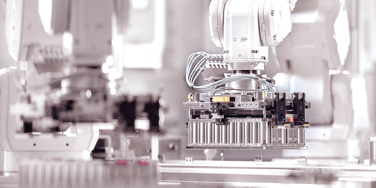 Efficient battery production