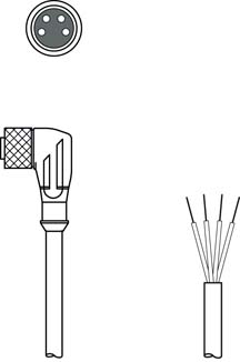 KD 05 U-M8-4W-P1-100