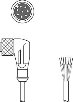 KD S-M12-8W-P1-150