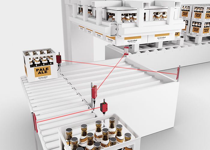 Sensor solutions for palletizing | Leuze