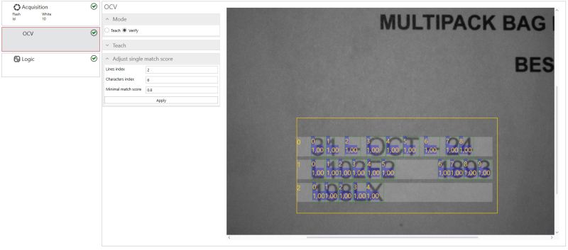 OCV – Print quality verification